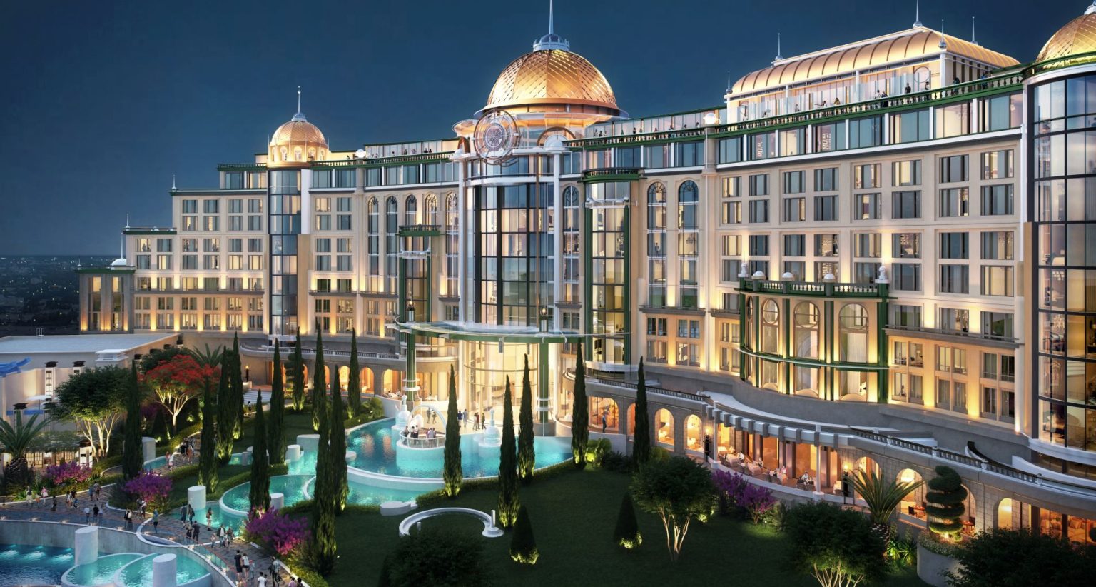 Luxury Resort Overlooking Sea